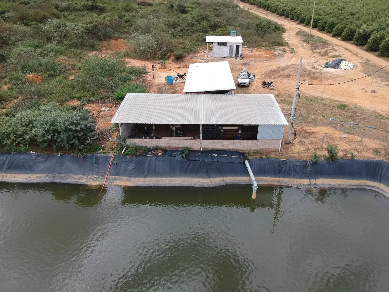 Abílio Nascimento — infraestrutura no campo — Infraestrutura hídrica e elétrica